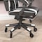 Flash Furniture White LeatherSoft Gaming Chair with Skater Wheels CH-00288-WH-RLB-GG - alternate 2